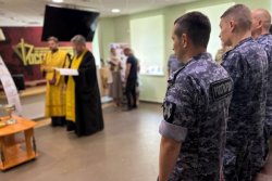 В региональном управлении Росгвардии состоялся молебен, приуроченный к празднику Крещения Руси В региональном управлении Росгвардии состоялся молебен, приуроченный к празднику Крещения Руси