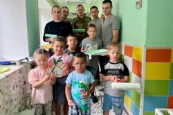Росгвардейцы оказали помощь подшефному детскому дому в Томске Росгвардейцы оказали помощь подшефному детскому дому в Томске