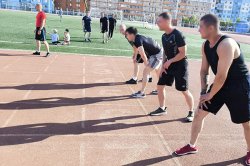 Осужденные, отбывающие наказание на участке колонии-поселения ИК-15 г. Норильска, сдали нормативы ГТО Осужденные, отбывающие наказание на участке колонии-поселения ИК-15 г. Норильска, сдали нормативы ГТО