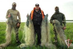 При содействии Росгвардии в Курганской области пресечено более 140 нарушений в сфере рыболовства При содействии Росгвардии в Курганской области пресечено более 140 нарушений в сфере рыболовства