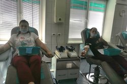 Сотрудники ИК-6 приняли участие в акции по сдаче крови Сотрудники ИК-6 приняли участие в акции по сдаче крови