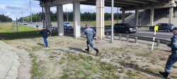 С работниками отделения «Петрозаводское» ведомственной охраны Минтранса России проведены практические занятия по реагированию при обнаружении взрывны С работниками отделения «Петрозаводское» ведомственной охраны Минтранса России проведены практические занятия по реагированию при обнаружении взрывны