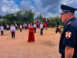 В Подмосковье сотрудники Росгвардии организовали флешмоб В Подмосковье сотрудники Росгвардии организовали флешмоб