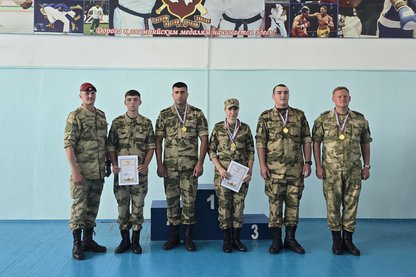 Завершился чемпионат грозненского соединения Росгвардии по плаванию