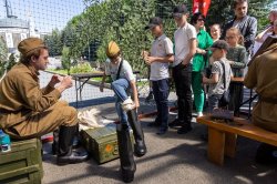 Музей Победы научил юных москвичей профессиям ХХ века Музей Победы научил юных москвичей профессиям ХХ века