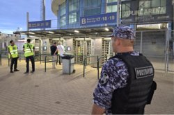 Росгвардия обеспечила безопасность проведения футбольного матча РПЛ в Дагестане Росгвардия обеспечила безопасность проведения футбольного матча РПЛ в Дагестане