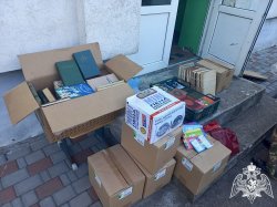 Ветераны Управления Росгвардии по Астраханской области пополнили библиотечный фонд запорожской школы Ветераны Управления Росгвардии по Астраханской области пополнили библиотечный фонд запорожской школы