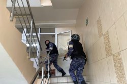 Росгвардия отработала защиту томских школ Росгвардия отработала защиту томских школ