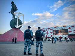 Росгвардия обеспечила безопасность товарищеского футбольного матча Росгвардия обеспечила безопасность товарищеского футбольного матча