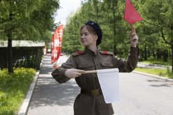 Благодаря Музею Победы посетители парка на Поклонной горе окунулись в сороковые Благодаря Музею Победы посетители парка на Поклонной горе окунулись в сороковые