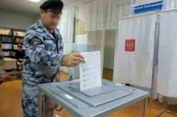 В Дагестане росгвардейцы принимают участие в Едином дне голосования В Дагестане росгвардейцы принимают участие в Едином дне голосования