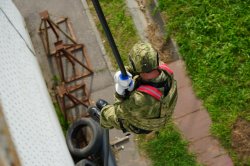 Бойцы спецназа Центрального округа Росгвардии отработали навыки беспарашютного десантирования Бойцы спецназа Центрального округа Росгвардии отработали навыки беспарашютного десантирования