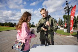 День студенческого спорта отметили в парке у Музея Победы День студенческого спорта отметили в парке у Музея Победы