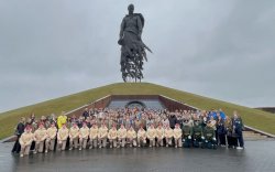 Около 150 студентов посетили Ржевский филиал Музея Победы Около 150 студентов посетили Ржевский филиал Музея Победы