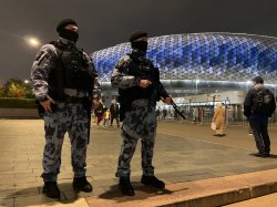 Росгвардия в Москве обеспечила безопасность матча КХЛ  Росгвардия в Москве обеспечила безопасность матча КХЛ