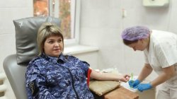 Псковские росгвардейцы присоединились к донорской акции «От сердца к сердцу» Псковские росгвардейцы присоединились к донорской акции «От сердца к сердцу»