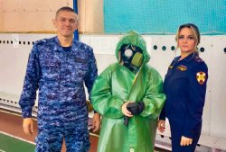 Росгвардейцы провели Урок безопасности в Подмосковье Росгвардейцы провели Урок безопасности в Подмосковье