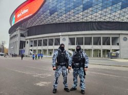 В Москве Росгвардия обеспечила безопасность хоккейного матча  В Москве Росгвардия обеспечила безопасность хоккейного матча