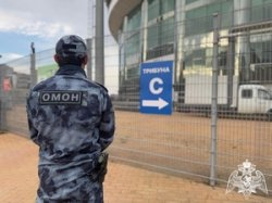 Росгвардия обеспечила безопасность футбольного матча Кубка России в Дагестане Росгвардия обеспечила безопасность футбольного матча Кубка России в Дагестане