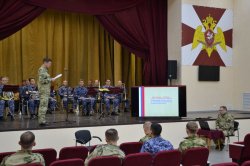 В Самарской области состоялся учебно-методический сбор начальников военно-оркестровых служб Приволжского округа Росгвардии В Самарской области состоялся учебно-методический сбор начальников военно-оркестровых служб Приволжского округа Росгвардии