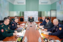Начальник Управления Росгвардии по НАО принял участие в заседании Военного совета Северо-Западного округа Начальник Управления Росгвардии по НАО принял участие в заседании Военного совета Северо-Западного округа