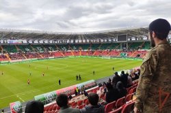 В Грозном Росгвардия обеспечила правопорядок на футбольном матче Кубка России В Грозном Росгвардия обеспечила правопорядок на футбольном матче Кубка России