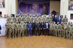 Росгвардейцы приняли участие в патриотическом мероприятии в Грозном Росгвардейцы приняли участие в патриотическом мероприятии в Грозном