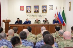 В Управлении Росгвардии по Чеченской Республике обсудили социальные гарантии для участников СВО В Управлении Росгвардии по Чеченской Республике обсудили социальные гарантии для участников СВО