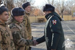 В Тюмени чествуют увольняемых в запас военнослужащих по призыву В Тюмени чествуют увольняемых в запас военнослужащих по призыву