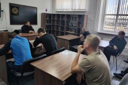 В УФИЦ Тюрьмы-2 осужденные к принудительным работам встретились со священником В УФИЦ Тюрьмы-2 осужденные к принудительным работам встретились со священником