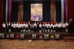 В Грозном состоялось торжественное посвящение в первоклассники учащихся школы Росгвардии В Грозном состоялось торжественное посвящение в первоклассники учащихся школы Росгвардии