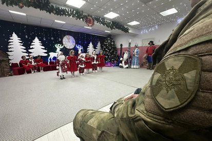 Акция Росгвардии «Дед мороз специального назначения» стартовала на Северном Кавказе