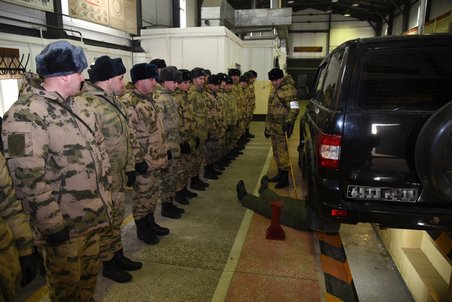 В грозненском соединении Росгвардии начался зимний период подготовки