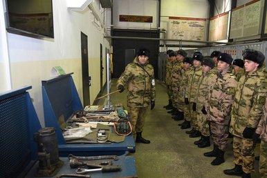 В грозненском соединении Росгвардии начался зимний период подготовки