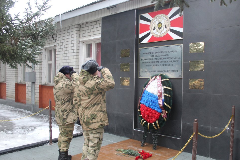 В грозненском соединении Росгвардии состоялись торжественные мероприятия, посвященные Дню инженерной службы ведомства