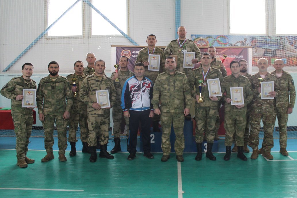 В Грозном состоялся открытый чемпионат по шахматам среди росгвардейцев