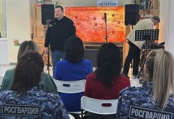 В Мелитополе росгвардейцы поддержали патриотическую инициативу волонтеров