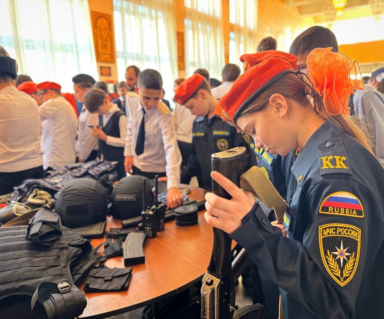 Сотрудники Росгвардии приняли участие в выставке-форуме в Подмосковье