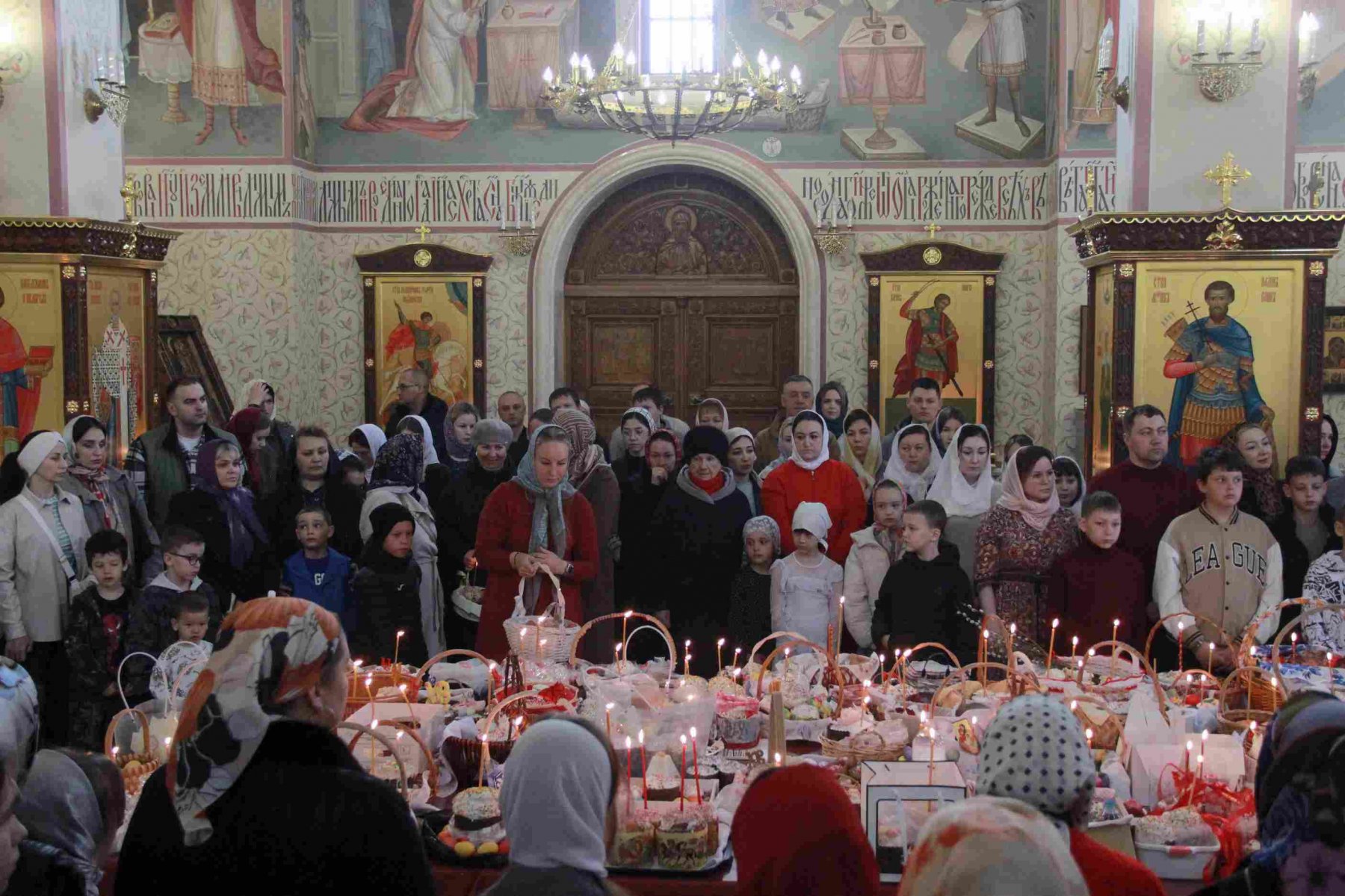 В грозненском соединении Росгвардии встретили Пасху