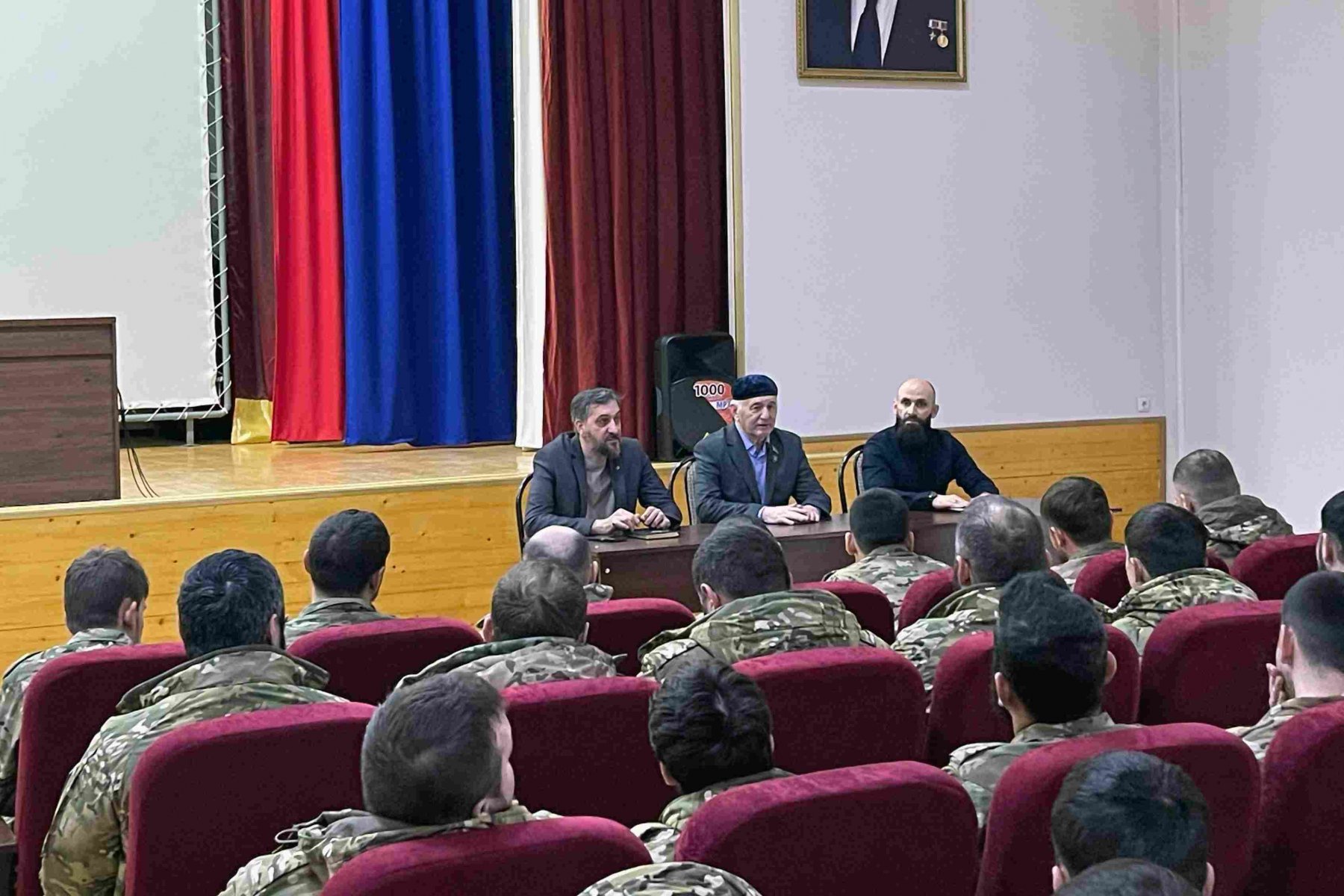 В Урус-Мартановском полку Росгвардии прошел тематический круглый стол