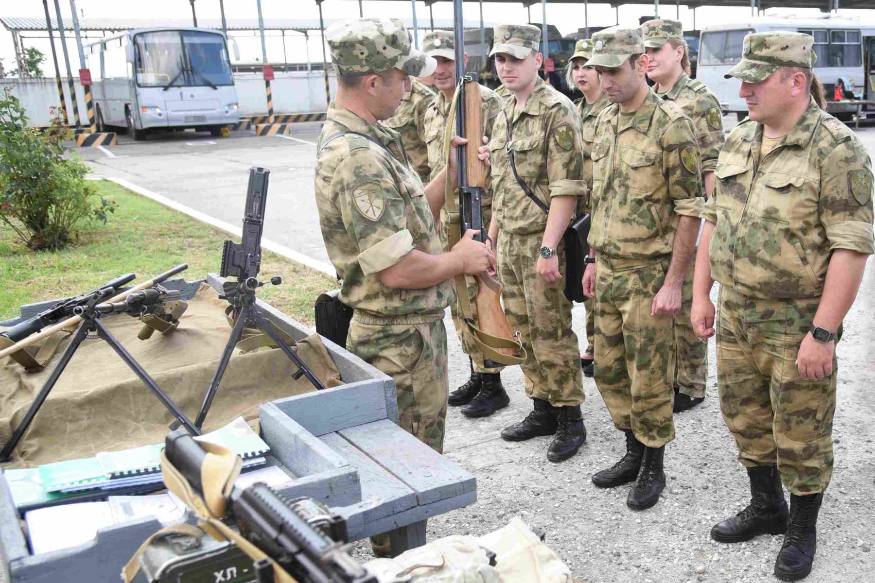 В грозненском соединении Росгвардии начался летний период подготовки