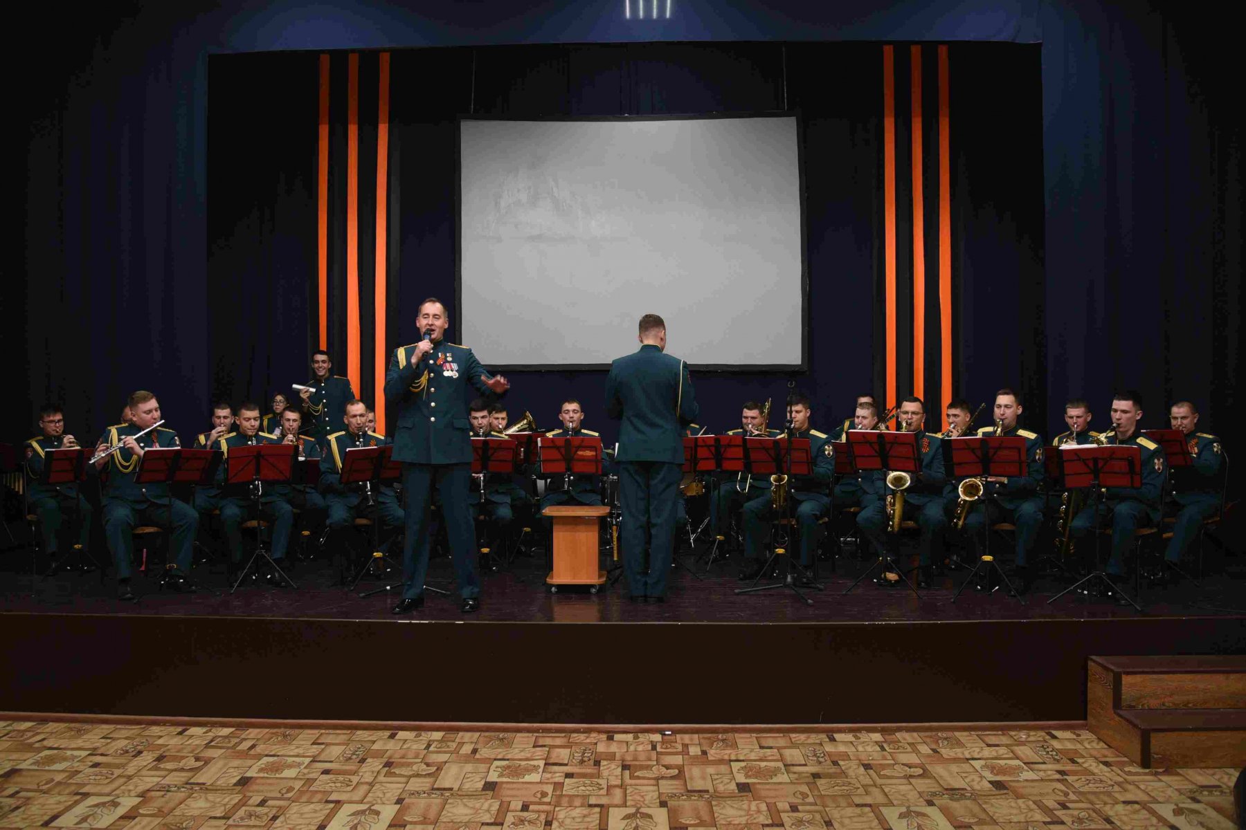 В Грозном прошел концерт военного оркестра Северо-Кавказкого округа Росгвардии